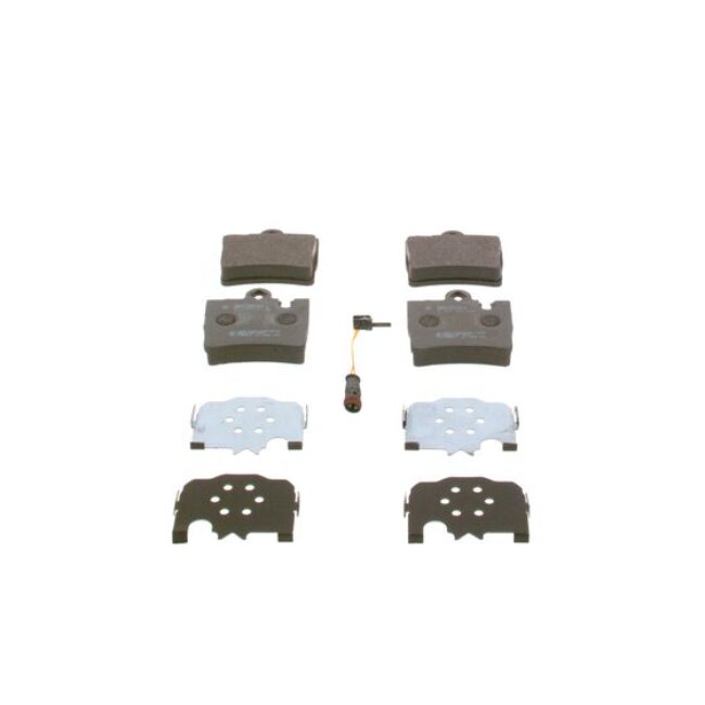 4 Plaquettes De Frein Bosch 0986424830