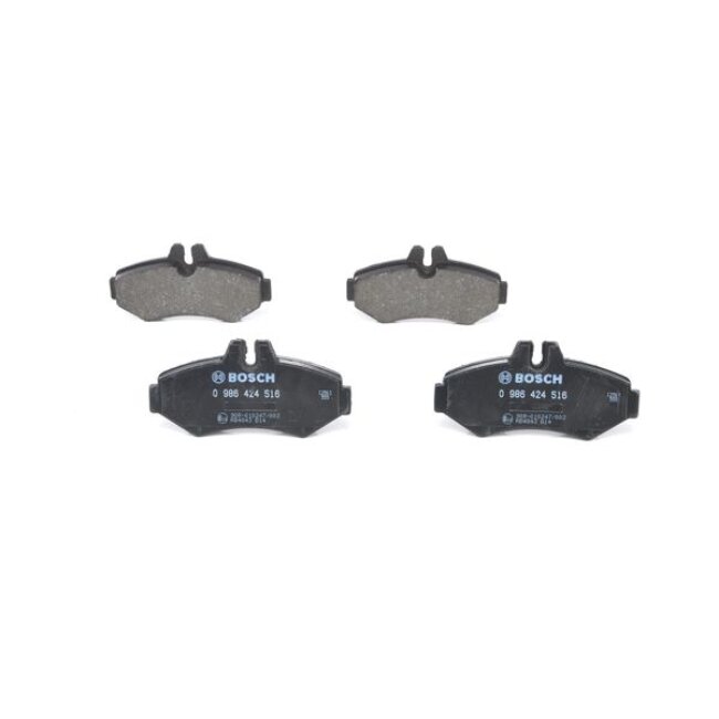 4 Plaquettes De Frein Bosch 0986424516