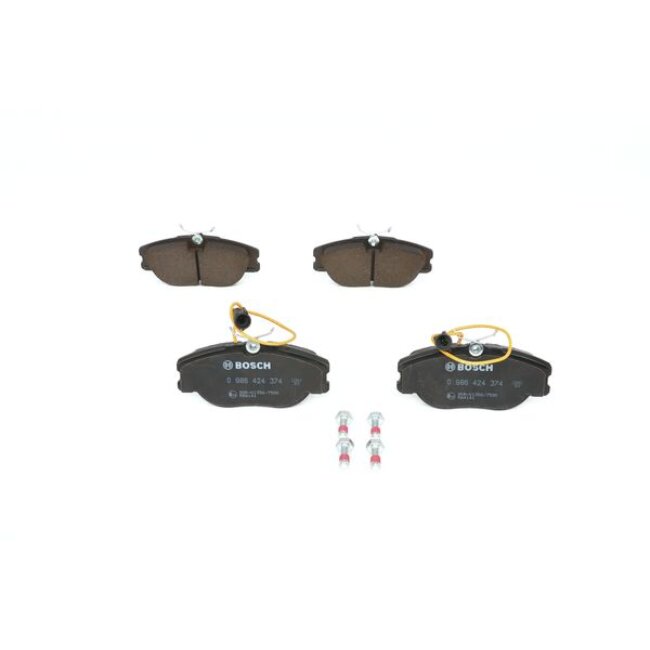 4 Plaquettes De Frein Bosch 0986424374