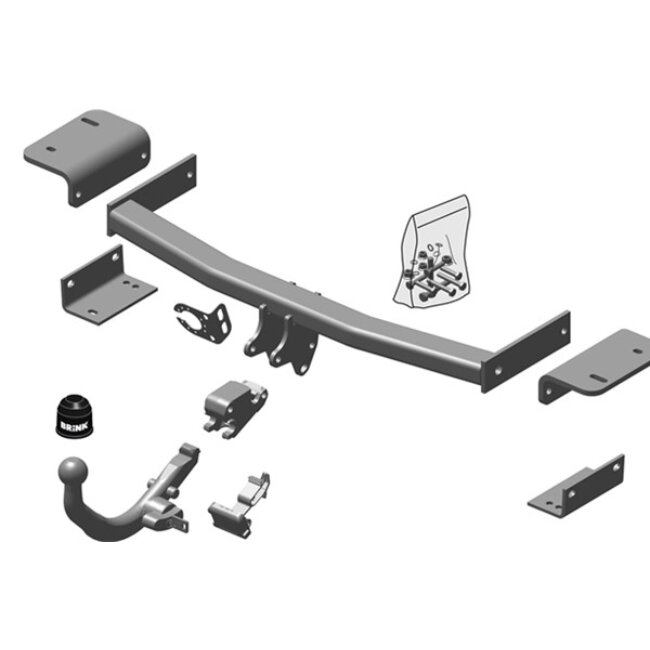 Attelage col De Cygne Démontable Sans Outils Brink 529400