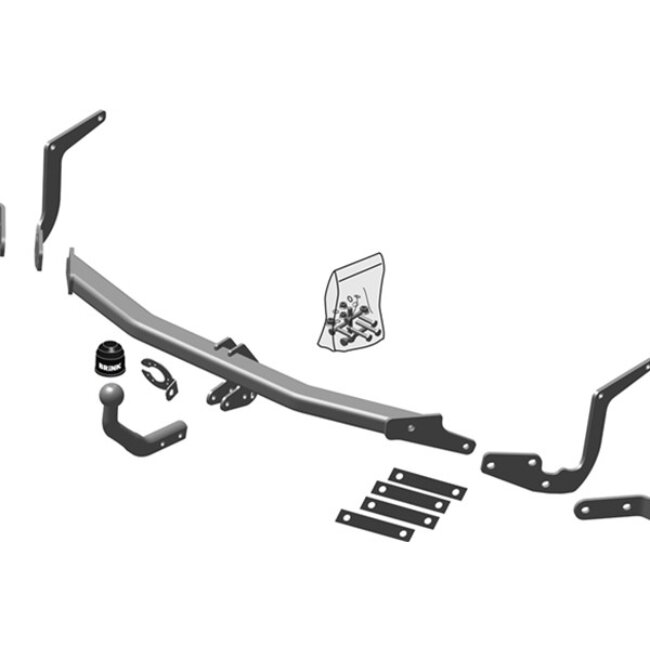Attelage col De Cygne Démontable Avec Outils Brink 546600