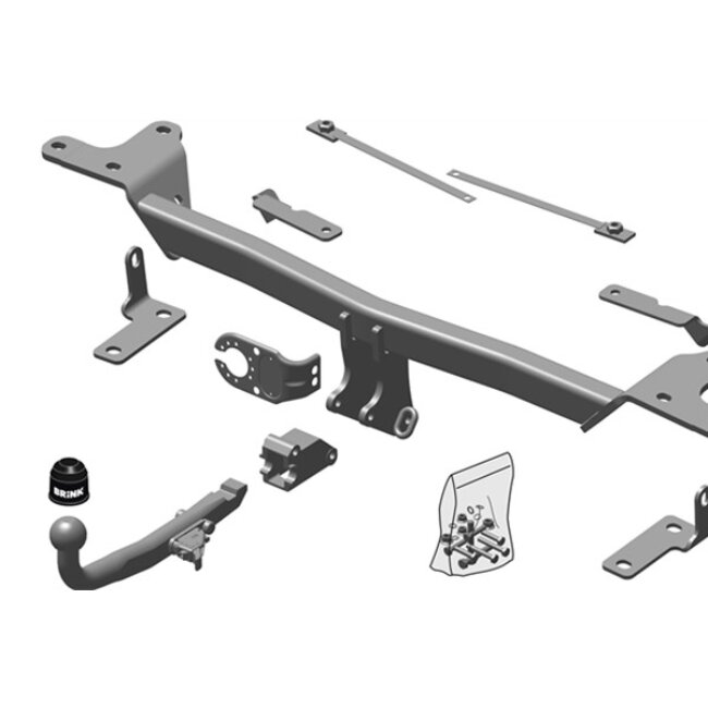 Attelage col De Cygne Démontable Sans Outils Brink 440500