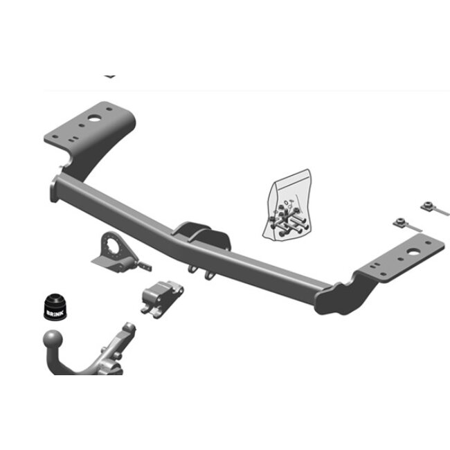 Attelage col De Cygne Démontable Sans Outils Brink 437900