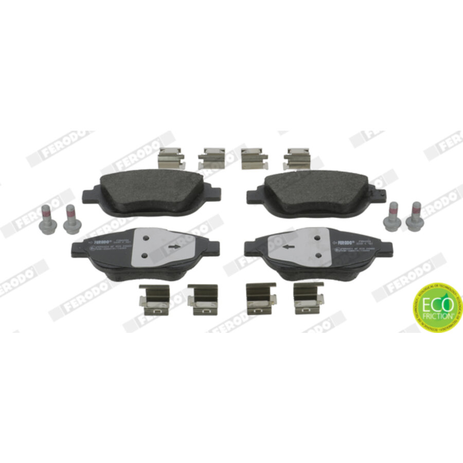 4 plaquettes de frein FERODO FDB4288 Norauto.fr