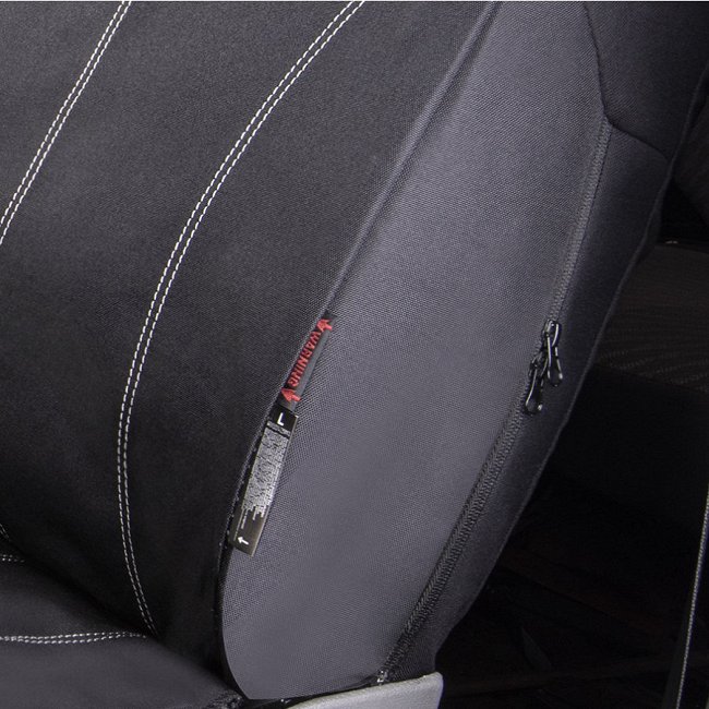 Jeu De Housses Universelles 3 Sieges Avant Special Utilitaire Norauto Saturn Noir Norauto Fr