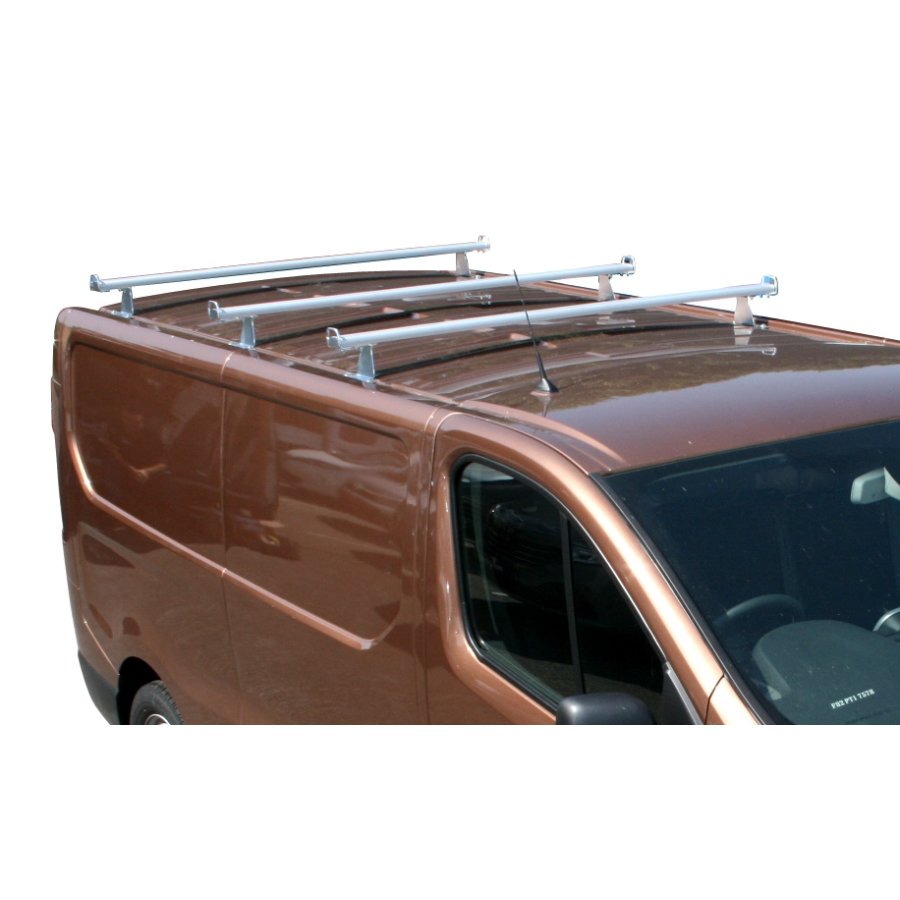 Jeu De 3 Barres De Toit Acier Pour Citroën Nemo (2008+) - Longueur 130 Cm - Neuf